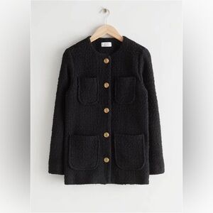 Wool blazer & other stories like chanel like